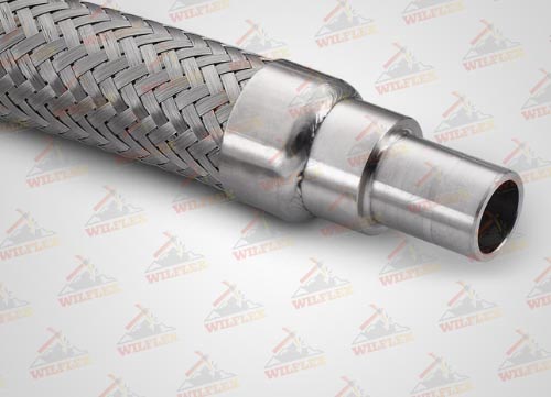 MANGUERA METÁLICA CORRUGADA ANULAR DE ACERO INOXIDABLE AISI 316L + MALLA 304