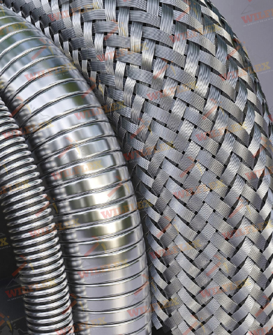 mangueras metalicas, mangueras teflon, tuberia flexible, juntas de expansion, tuberia flexible engargolada, manguera metalica, malla metalica